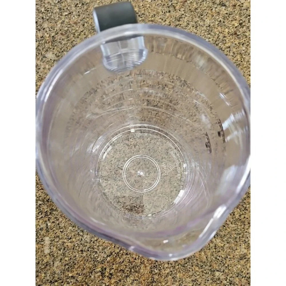 Ninja Over Ice Carafe 50 oz Double Wall Insulated Tritan Plastic Pitcher Clear